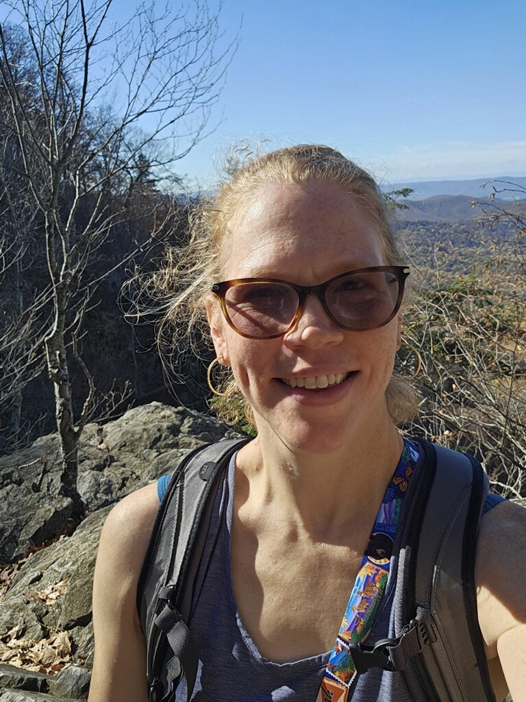 Picture of Cassie hiking